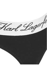 Karl Lagerfeld - KARL LAGERFELD Figi klasyczne A1W47094 Czarny. Kolor: czarny. Materiał: bawełna