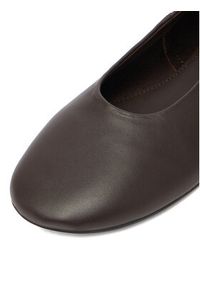 Gino Rossi - GINO ROSSI Baleriny C-V2127-241 Brązowy. Kolor: brązowy. Materiał: skóra #4