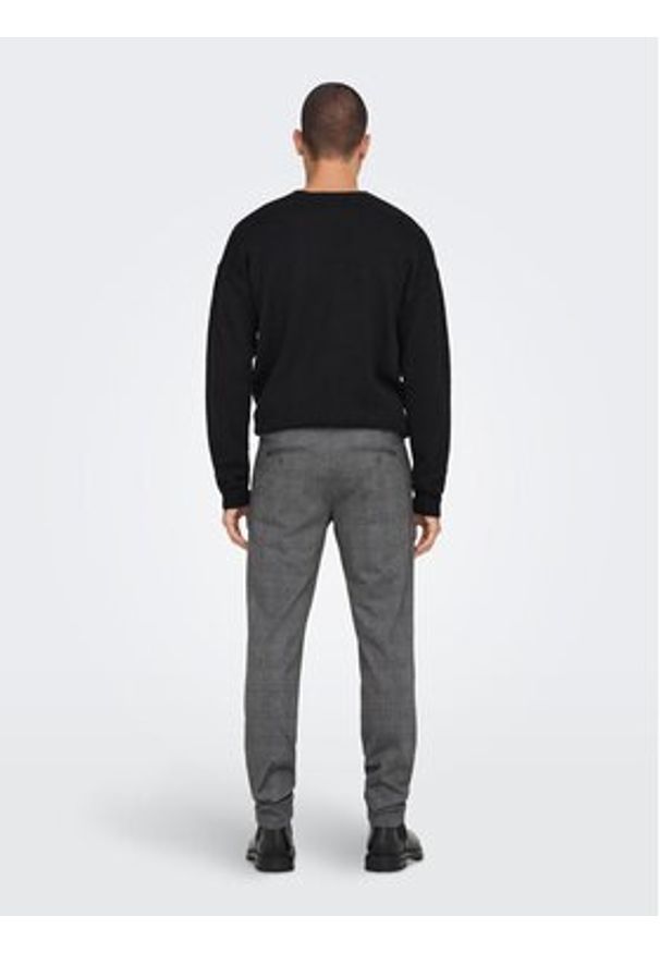 Only & Sons Chinosy 22019887 Szary Slim Tapered Fit. Kolor: szary. Materiał: syntetyk