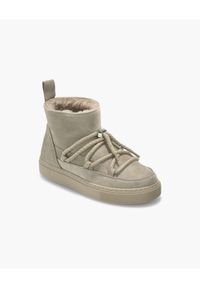 Inuikii - INUIKII CLASSIC LOW Śniegowce damskie. Okazja: na co dzień. Kolor: zielony. Materiał: materiał, guma, wełna. Szerokość cholewki: normalna. Sezon: zima. Styl: casual #2