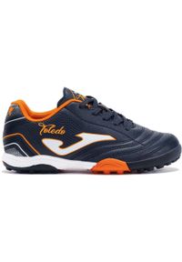 Buty piłkarskie dziecięce Joma Toledo JR TF. Kolor: niebieski. Sport: piłka nożna