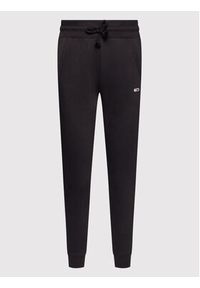 Tommy Jeans Spodnie dresowe Classics DW0DW08606 Czarny Regular Fit. Kolor: czarny. Materiał: bawełna #3