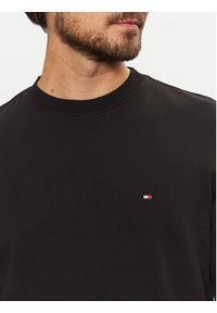 TOMMY HILFIGER - Tommy Hilfiger Bluza Essential MW0MW37237 Czarny Regular Fit. Kolor: czarny. Materiał: bawełna #2