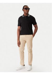 Guess Polo M6RP60 K7O64 Czarny Regular Fit. Typ kołnierza: polo. Kolor: czarny. Materiał: bawełna #4