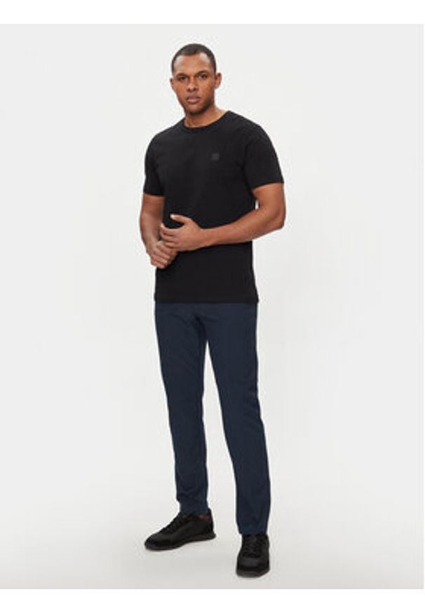 BOSS - Boss Chinosy T_Commuter 50495497 Granatowy Slim Fit. Kolor: niebieski. Materiał: syntetyk