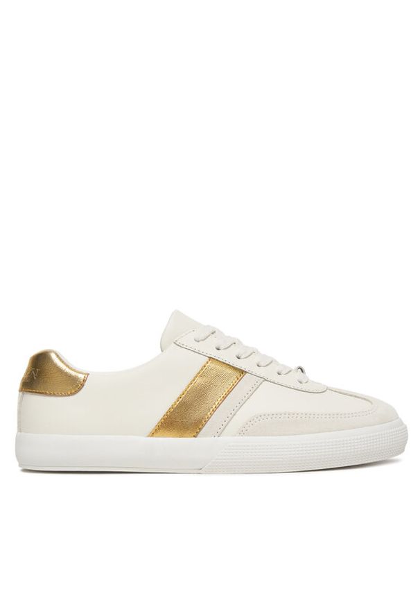 Lauren Ralph Lauren - LAUREN RALPH LAUREN Sneakersy Braylee 802P04420001 Biały. Kolor: biały. Materiał: skóra