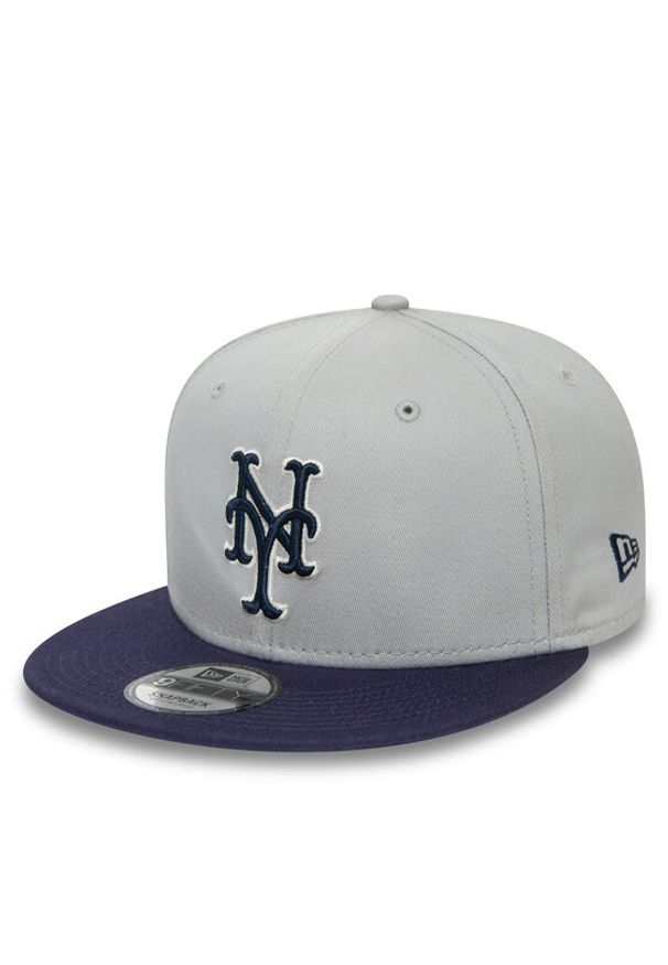 New Era Czapka z daszkiem Mlb Patch 950 Mets 60503479 Szary. Kolor: szary. Materiał: materiał