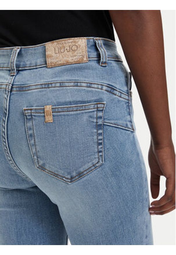 Liu Jo Jeansy UA6013 D0318 Niebieski Slim Fit. Kolor: niebieski