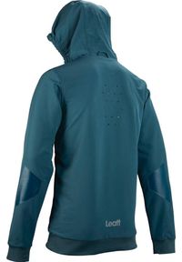 Bluza rowerowa (z kapturem) LEATT Hoodie MTB Gravity 3.0. Typ kołnierza: kaptur. Kolor: zielony, niebieski, wielokolorowy