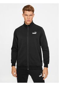 Puma Dres Clean Sweat Suit Fl 585841 Czarny Regular Fit. Kolor: czarny. Materiał: dresówka, bawełna, syntetyk #2