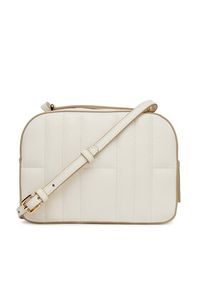 TOMMY HILFIGER - Tommy Hilfiger Torebka Th Feminine Conv Camera Bag AW0AW17453 Écru. Materiał: skórzane #5