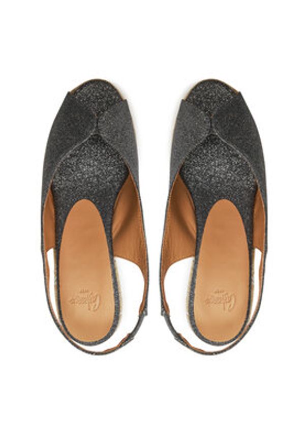 Castañer Espadryle Barbara/8Ed/032 023409 Szary. Kolor: szary. Materiał: materiał