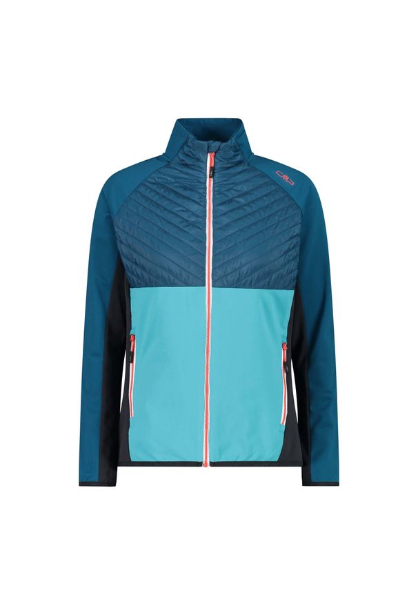 Bluza damska turystyczna CMP 32E3766. Kolor: niebieski. Styl: sportowy. Sport: turystyka piesza