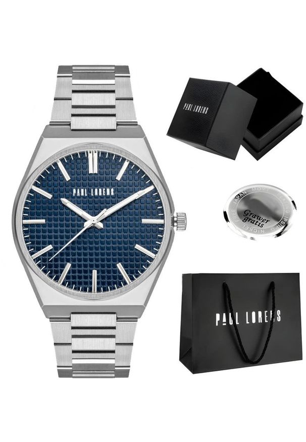 Zegarek męski Paul Lorens GALAN-PROF Z GRAWEREM