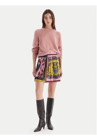 Versace Jeans Couture Spódnica plisowana 79HAE8P0 NS726 Kolorowy Regular Fit. Materiał: syntetyk. Wzór: kolorowy #2