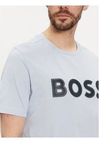 BOSS - Boss T-Shirt 50512866 Niebieski Regular Fit. Kolor: niebieski. Materiał: bawełna #5