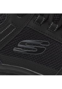 skechers - Skechers Sneakersy Knockhill 232001/BBK Czarny. Kolor: czarny. Materiał: materiał #7