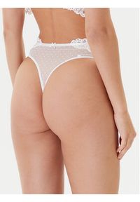 Hunkemöller Stringi 302384 Écru. Kolor: kremowy. Materiał: syntetyk #8