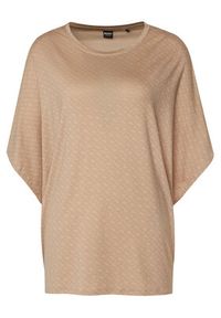 BOSS Koszulka piżamowa 50561029 Beżowy Oversize. Kolor: beżowy. Materiał: lyocell #5