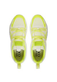 Versace Jeans Couture Sneakersy 80YA3SA8 ZSE17 Biały. Kolor: biały. Materiał: materiał #3