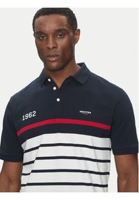 Hechter Paris Polo 74005 151927 Granatowy Regular Fit. Typ kołnierza: polo. Kolor: niebieski. Materiał: bawełna #4