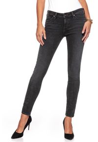 Lee - JEANSY DAMSKIE LEE TOXEY BLACK MARBLED L527WLSG. Stan: obniżony