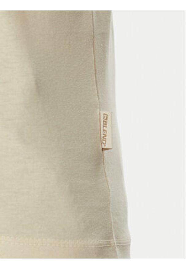 Blend Tank top 20718290 Beżowy Regular Fit. Kolor: beżowy. Materiał: bawełna