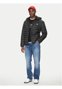 Guess Jeans Kurtka puchowa M5RL99 WHAB2 Czarny Regular Fit. Kolor: czarny. Materiał: syntetyk #3