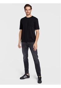Sisley T-Shirt 3I1XS101J Czarny Regular Fit. Kolor: czarny. Materiał: bawełna #2