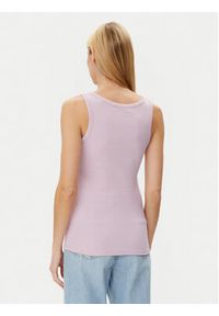 Guess Top W5GP29 KA0H1 Różowy Regular Fit. Kolor: różowy. Materiał: bawełna #3