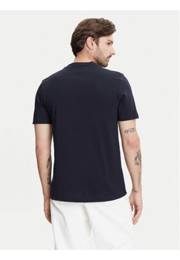 TOMMY HILFIGER - Tommy Hilfiger T-Shirt Fathers Day MW0MW39356 Granatowy Regular Fit. Kolor: niebieski. Materiał: bawełna