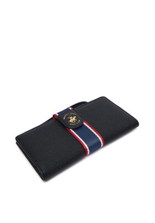 Beverly Hills Polo Club Portfel CEO-BHPC-W1-006-AW25 Czarny. Kolor: czarny. Materiał: materiał
