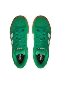 Adidas - adidas Sneakersy Grand Court Alpha JH7232 Zielony. Kolor: zielony. Materiał: zamsz, skóra