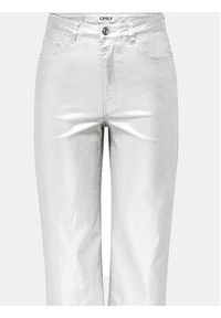 only - ONLY Jeansy Juicy 15331673 Srebrny Wide Leg. Kolor: srebrny #6