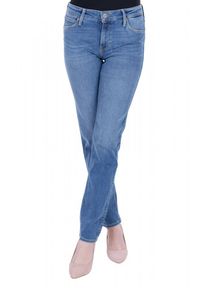 Lee - LEE ELLY MID DAMSKIE SPODNIE JEANSOWE WORN MARTHA L305QDTO