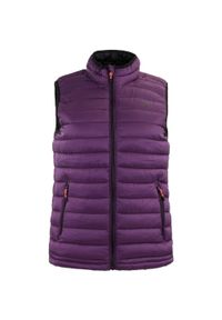 WOMEN\'S BEST - Kamizelka przejściowa Lilith damska – ametyst, bez rękawów. Kolor: fioletowy. Materiał: polar. Długość rękawa: bez rękawów. Sezon: wiosna, jesień. Sport: turystyka piesza #1