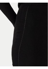 Guess Spódnica midi W5RD15 Z2V62 Czarny Slim Fit. Kolor: czarny. Materiał: syntetyk #5