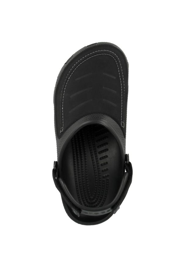 Buty do chodzenia męskie Crocs Yukon Vista II. Zapięcie: rzepy. Kolor: czarny. Materiał: syntetyk, materiał. Szerokość cholewki: normalna. Sport: turystyka piesza
