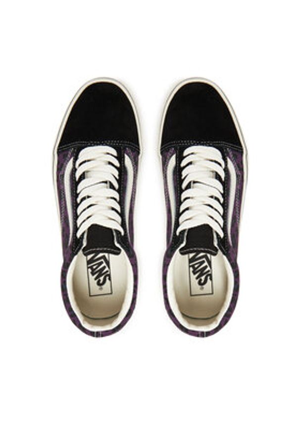 Vans Tenisówki Old Skool VN000D7Z6N01 Fioletowy. Kolor: fioletowy. Materiał: skóra, zamsz
