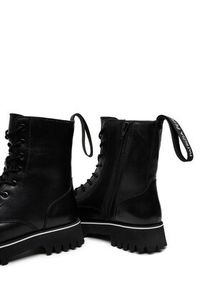 Patrizia Pepe Botki PJ865 Czarny. Kolor: czarny. Materiał: skóra #5