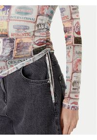 Guess Bluzka W5YP43 KBBF2 Kolorowy Slim Fit. Materiał: syntetyk. Wzór: kolorowy #3