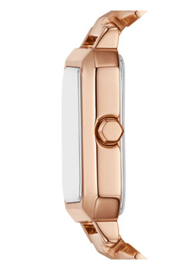 Armani Exchange Zegarek Leila AX7167SET Złoty. Kolor: złoty