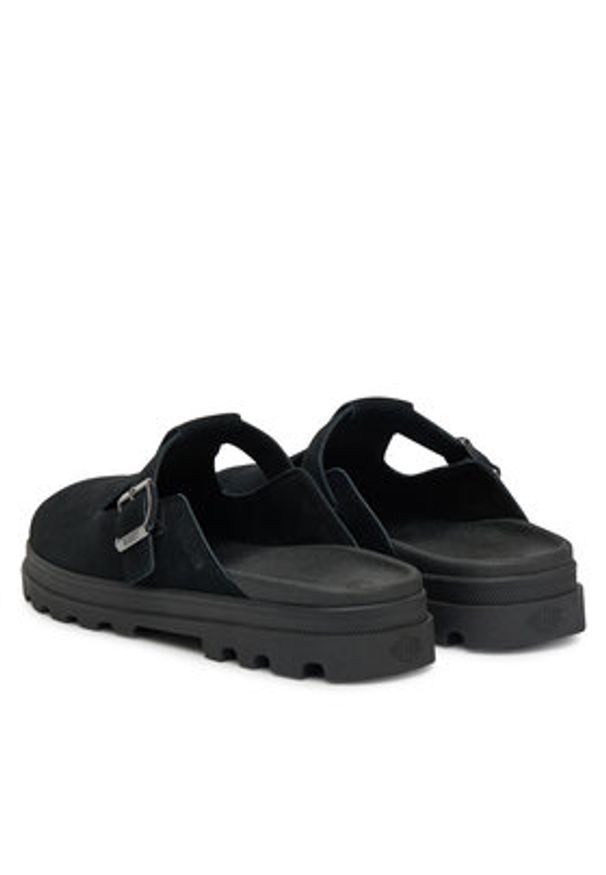 Palladium Klapki Dunelite Pyla Sde 74454-008-M Czarny. Kolor: czarny. Materiał: skóra, zamsz