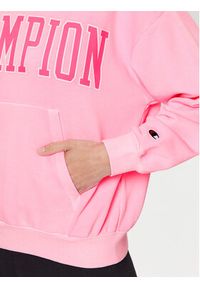 Champion Bluza 116079 Różowy Regular Fit. Kolor: różowy. Materiał: bawełna #5