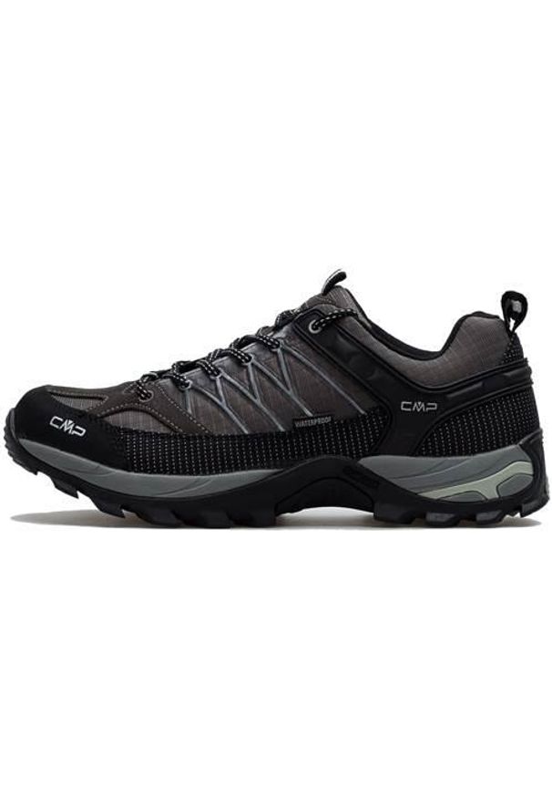 Buty trekkingowe męskie CMP Rigel Low Trekking. Zapięcie: sznurówki. Kolor: czarny. Materiał: materiał. Szerokość cholewki: normalna. Sport: turystyka piesza