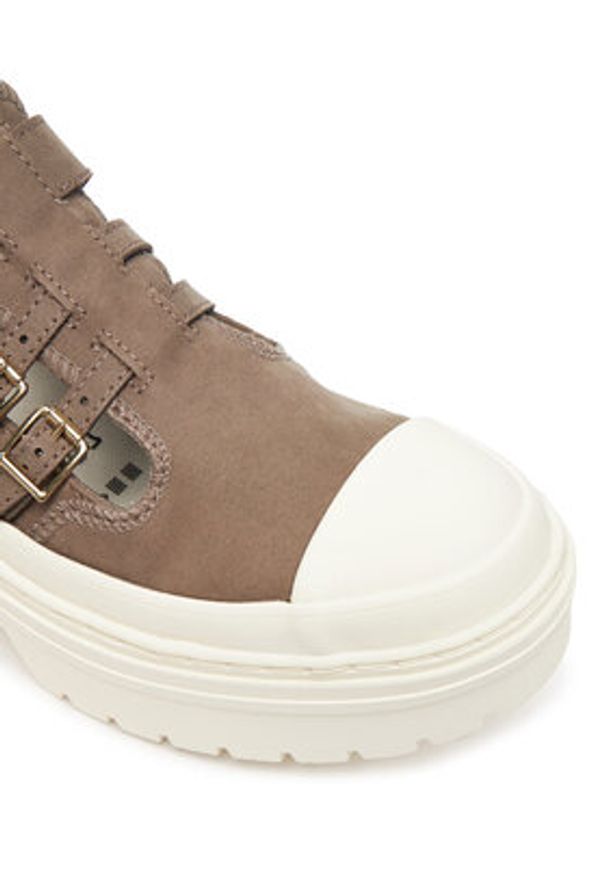 Converse Półbuty Chuck Taylor All Star Lugged Heel Mary Jane Sandal A13552C Zielony. Kolor: zielony. Materiał: materiał