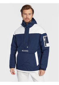 columbia - Columbia Kurtka anorak Challenger 1698431 Granatowy Regular Fit. Kolor: niebieski. Materiał: syntetyk