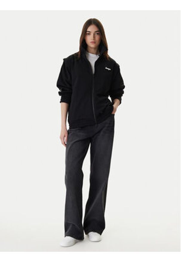 Hugo - HUGO Bluza Dateam 50554058 Czarny Regular Fit. Kolor: czarny. Materiał: syntetyk