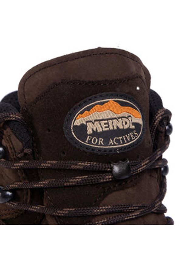 MEINDL - Meindl Trekkingi Salerno GORE-TEX Gtx 2448 Brązowy. Kolor: brązowy. Materiał: nubuk, skóra. Technologia: Gore-Tex. Sport: turystyka piesza