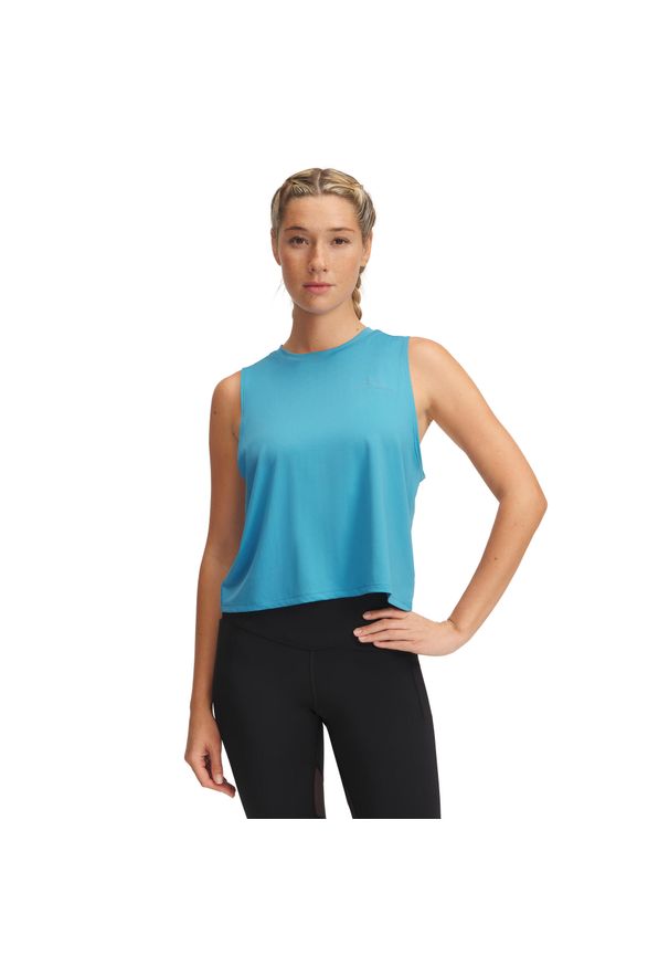 Damski tank top Under Armour Vanish Energy. Kolor: niebieski. Sport: fitness